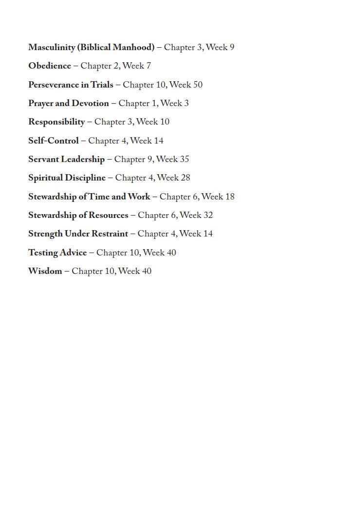 Father & Son: A Weekly Father-Son Devotional to Build Character and Faith in Teenage Boys - Image 5